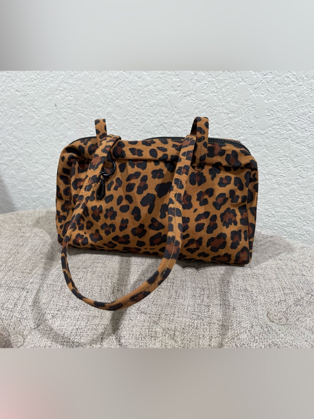 Baggu Bowler Bag Leopard Print